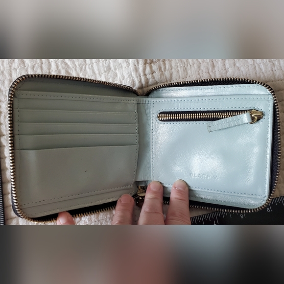 Clare V Half Zip Wallet - Picture 3 of 4